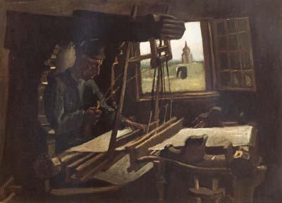 Vincent Van Gogh Weaver near an Open Window (nn04) oil painting image